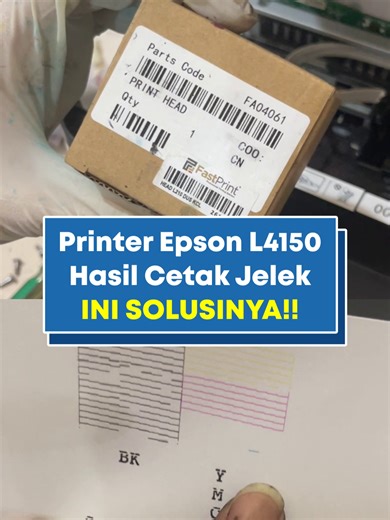 Cerita Service kali ini datang dari Epson L4150 😭😭 Ini yang kami lakukan biar BERES kembali 👌😁 #printer #dokterprinter #fypシ゚ #serviceprinter #cerita