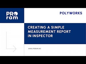 Episode 11: Creating a simple measurement report in Inspector