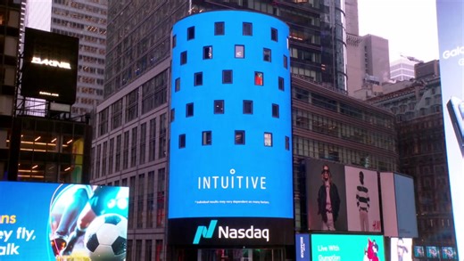 Intuitive Surgical, Inc. Rings the Nasdaq Stock Market Opening Bell
