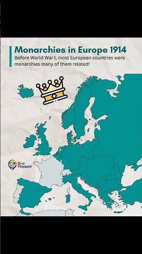 Monarchies in Europe (1914-2026) 🇪🇺