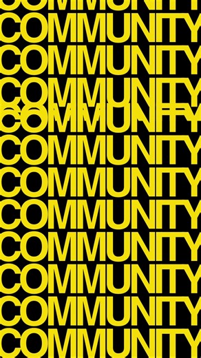 Community is the answer