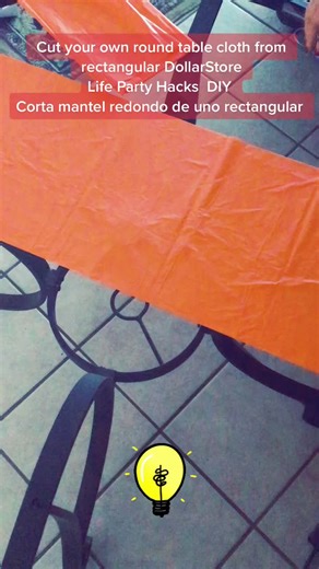 DIY Round Table Cloth Tutorial: Transforming a Rectangular DollarStore Piece!