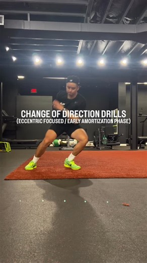 Jay | Biomechanics & Sports Performance on Instagram: "DECEL / CHANGE OF DIRECTION DRILLS The amortization phase in change of direction is the quick transition of muscles from a stretched (eccentric) to a shortened (concentric) position—the coil/uncoil concept in all human movement. Goals: ✅ Footwork ✅ Body control / Center of Mass ✅ Force Absorption ✅ Neuromuscular Adaptations Many non contact injuries occur in this phase like ACL tears and Achilles ruptures. Constantly doing change of directio