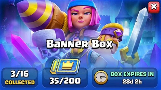 Supercell in removing Clash Royale Banner Tokens