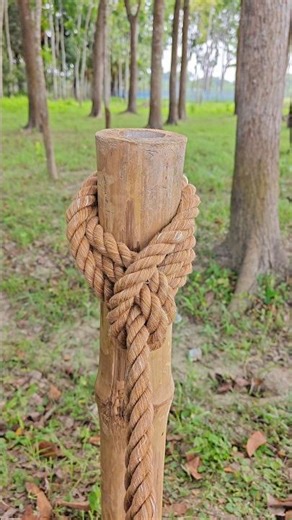 Genius Rope Binding Technique Explained Quickly ✅💯 #shorts #lifehacks #viral