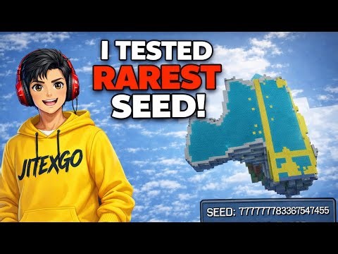 I Tested Minecraft Rarest Secret Seeds...