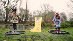 Make a splash this February half term at our Puddle Jumping Championships. Grab your wellies for a wild time at our wetlands whatever the weather. Will you make the biggest splash? | WWT Martin Mere Wetland Centre