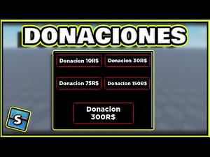 SISTEMA DE DONACIONES |ROBLOX STUDIO 🤑