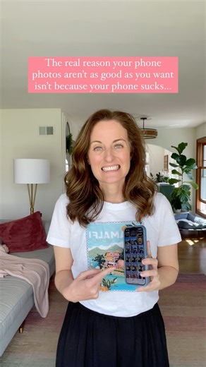 Do this instead 👇 I used to think buying a good camera was all I needed to take great photos. I learned there is so much more to great photos than the device you use. You need to understand not only the device you are using but how to use light and compose interesting photos. Comment SETTINGS and get my free iPhone camera settings. Be sure to check out my course, Phone Photos Perfected, where I dive deeper into learning light and using your photos to tell your story. | Click It Up a Notch