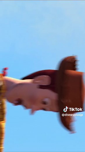 【このシーン覚えてる？】0:37～「無限の彼方へ、さあ行くぞ！」 最初のウッディのビジュ笑 『#トイ・ストーリー』は #ディズニープラス で配信中