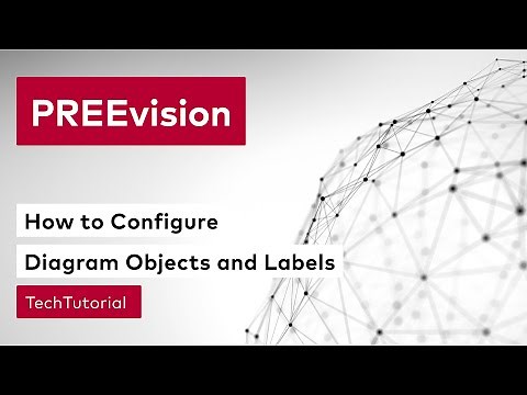 How to Configure Diagram Objects and Labels | #PREEvision Tutorial