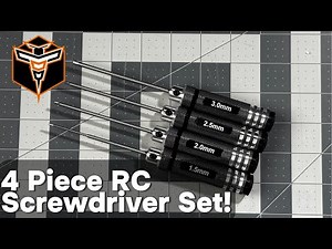 RC Tool Kit – Essential 4 Piece Hex Driver Set!