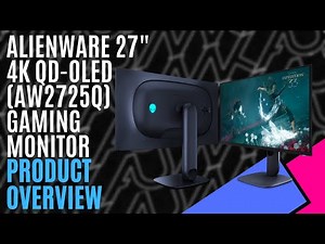 Alienware 27" 4K QD-OLED (AW2725Q) Gaming Monitor // Product Overview