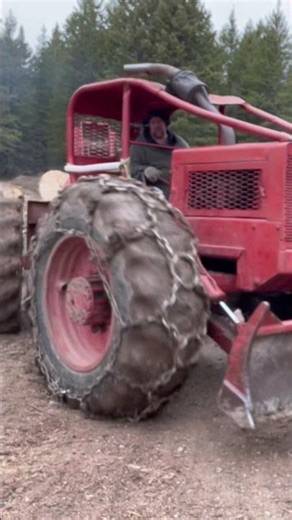 Log skidder timber jack 230#detroitdiesel #skidder #logging #timberjack
