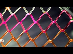 Как сделать сеть из пластиковых бутылок/How to make a net from plastic bottles