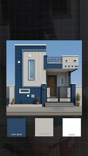 Best 5 Exterior colour combination for house purpose #shorts #narasannapeta #exterior #svs #viral