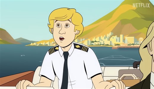 Netflix Releases Trailer and Premiere Date for Adult Animated Comedy 'Captain Fall' -