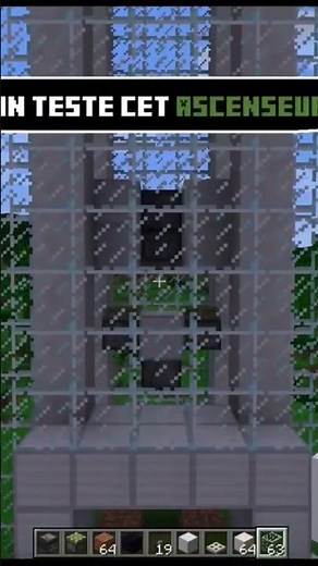 Minecraft : Comment créer un ascenseur fonctionnel (facile)