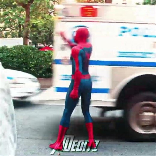 Spider-Man’s Crazy Speed Ramp Reverse Moment 😱 | No Way Home #shorts #marvel #spiderman #moviemomen