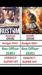 Rustom Vs Airlift Box Office Collection | Akshay Kumar | Illeana D'Cruz | Nimrat Kaur | Shree Durga Review