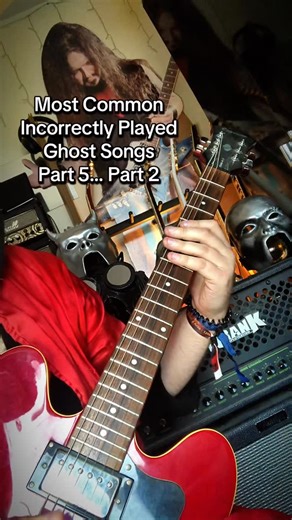 LiverGhoul | Most Commom Incorrectly Played Ghost Songs Part 5… Part 2 Satanized… Again! @thebandghost @lomavistarecordings Guitar Tutorial For... | Instagram
