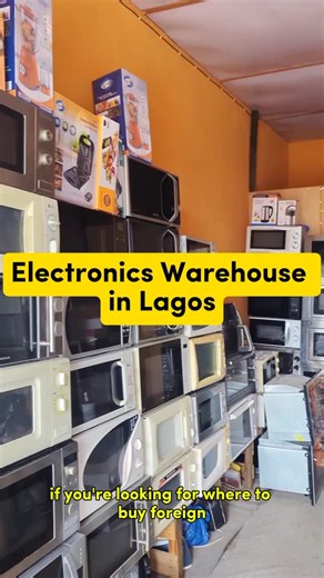 Lagos on a budget on Instagram: "This is one of the oldest Warehouses in Lagos. Here you can shop all kinds of used electronics from Fridge, Gas cooker, Pressing Iron, Washing machine, toaster, electric kettle and many more. You can also shop for some household items here like rugs, kitchen utensils, and furniture. Although their prices are not friendly, You can always shop for googoodd quality items at this Warehouse. Make sure to share your thoughts with us in the community 📍Apapa Westminster