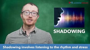 How to Pronounce: Shadowing Shadowing involves listening to the rhythm and stress of a language and repeating it. | VOA Learning English