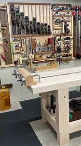 “Throw Back Tuesday” Workbench- Build #woodworking #workbench #handtools #shorts #finewoodworking
