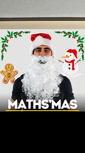 Merry Maths'Mas Moight! 🎅 [Maths, Maths challenge, maths teacher, maths problem, maths student, maths question, stem, neildoesmaths, myedspace] | Neil Does Maths