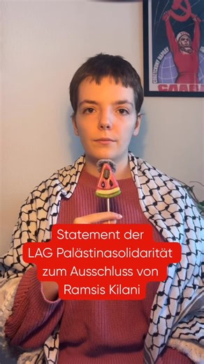 LAG Palästina Hessen on Instagram: "Solidarität mit Ramsy, Chiara und allen anderen palästinasolidarischen Genoss*innen! 🇵🇸✊"