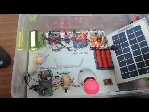 Wireless Power Transmission via Inductive Coupling using Solar Energy