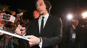 Tough year for autograph-seekers at Palm Springs film fest gala, but Adam Driver saves the day