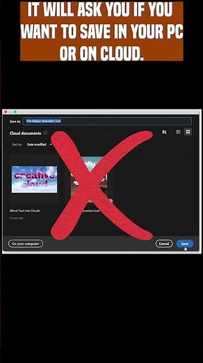How to Disable Save To Cloud Dialog Box in Photoshop