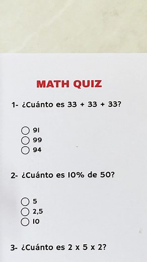 Math Quiz #quiz #math #mathematics #learnontiktok #unitedstates