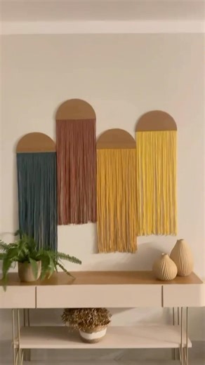$10 DIY BOHO Style Modern Wall Art | DIY Home Decor