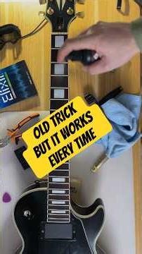 Old trick for Gibson Les Paul (top wrapping)