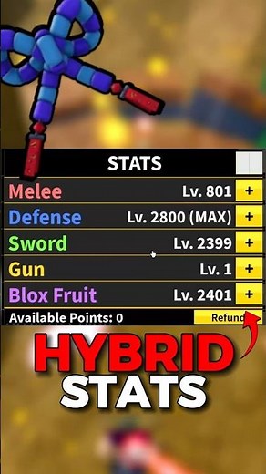 Full Guide to Hybrid Stats in Blox Fruits