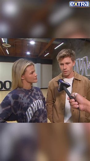 ExtraTV on Instagram: "Robert Irwin reflects on trying to embody his dad Steve Irwin’s “give it a go” spirit with his #DWTS journey: “I think he’d be stoked.” ❤️"