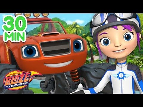 Gabby's Ultimate Rescues w/ AJ & Blaze! ⚙️ 30 Minute Compilation | Blaze and the Monster Machines