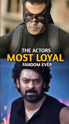 These Actors have Most Loyal Fandom #shorts