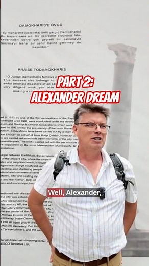 Alexander’s Dream Part 2: The Temple of Nemesis in Ancient Smyrna #travel #izmir #turkey #history