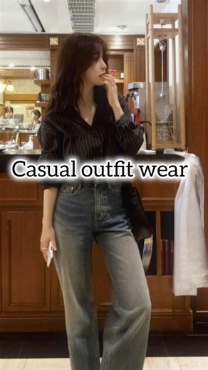 casual outfit ✨#fashion #elvyrafinds #meeshofinds #ootd #outfitideas #outfitinspo #aesthetic