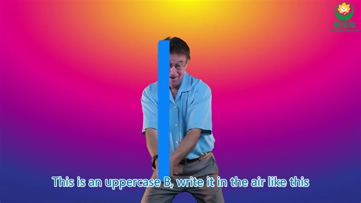 02. Learn The Letter B 认识字母Bb 字形字音以及首字母发音 Phonics 自然拼读全系列