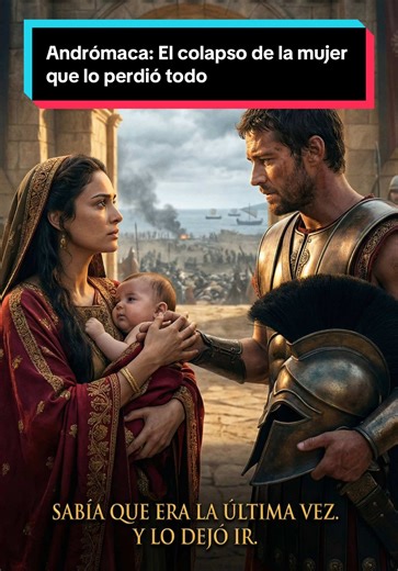 Todo el mundo habla de la belleza de Helena, pero la verdadera tragedia de Troya la vivió Andrómaca. Perdió a su esposo, a su hijo y su libertad en un solo día, convirtiéndose en el símbolo más crudo de lo que significa sobrevivir a una guerra. Esta es la historia de la mujer que lo perdió todo, pero que la mitología no pudo borrar. #andromaca #mitologiagriega #troya #historia #leyendas Con la Voz de Félix Riaño@LocutorCo