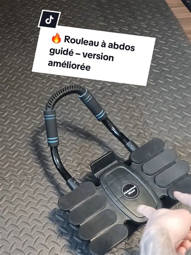 🔥 Rouleau à abdos guidé – version améliorée. Produit top, une ancienne vidéo avait déjà bien percé 👌 Dans cette nouvelle, je montre d’abord la roulette classique, puis la différence avec le gros rouleau guidé On pose les coudes, c’est beaucoup plus stable et confortable 💪 Travail des abdos plus sécurisé et plus efficace Idéal pour s’entraîner à la maison, même pour débuter Un accessoire qui fait vraiment la différence 🔥 #abdos #sportmaison #fitness #coretraining #tiktokshop