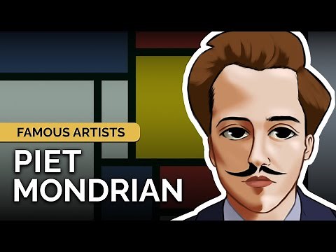 Understanding the Abstract Art of PIET MONDRIAN: Artist Bio & Speedpaint