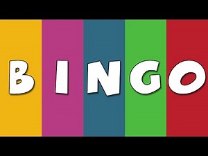 Bingo dog song with lyrics nursery rhyme for kids | Kidzrhymes