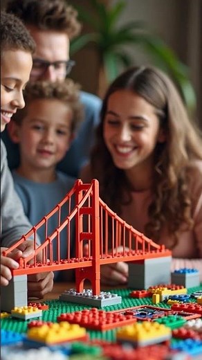 LEGO Family Challenge: Build the Golden Gate Bridge