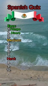 Spanish Quiz!!! | Quick Spanish