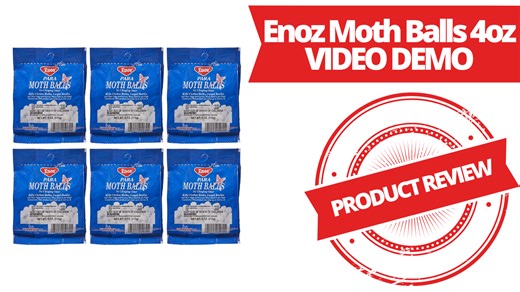Enoz Para Moth Balls Video Review!